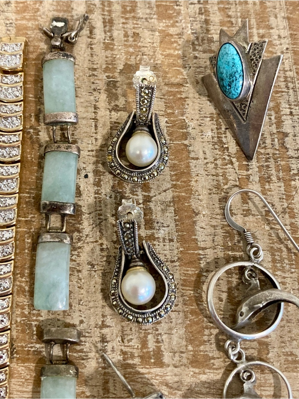 Broken Sterling Silver Jewelry Lot for Crafting - Picture 16 of 17